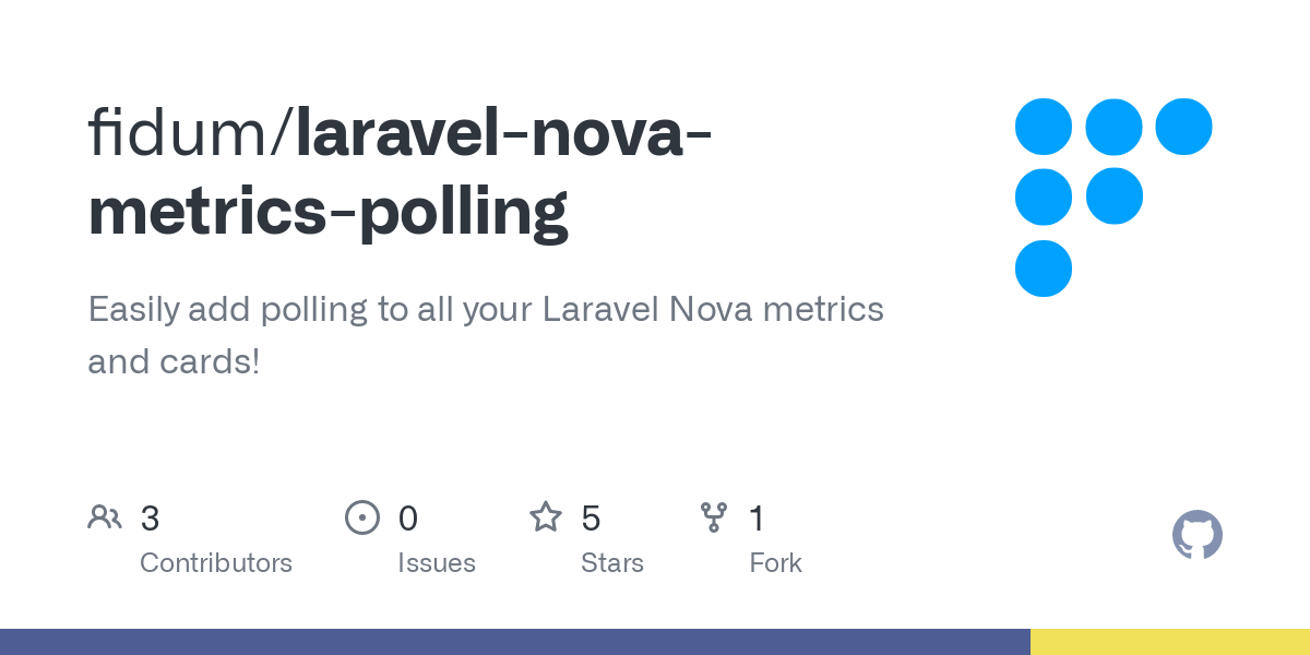fidum/laravel-nova-metrics-polling
